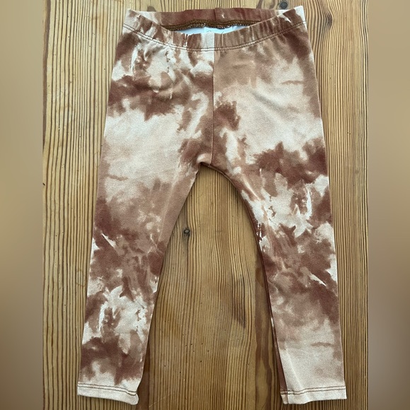 BNWT Jax & Lennon Leggings Tie Dye Terracotta 12-18m - Picture 1 of 3